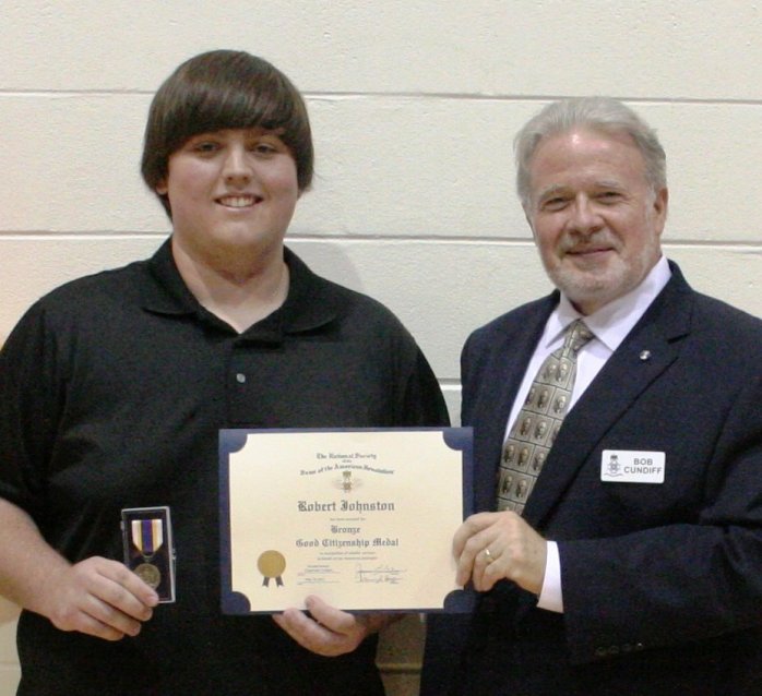 Robert Johnston from Hudson High School